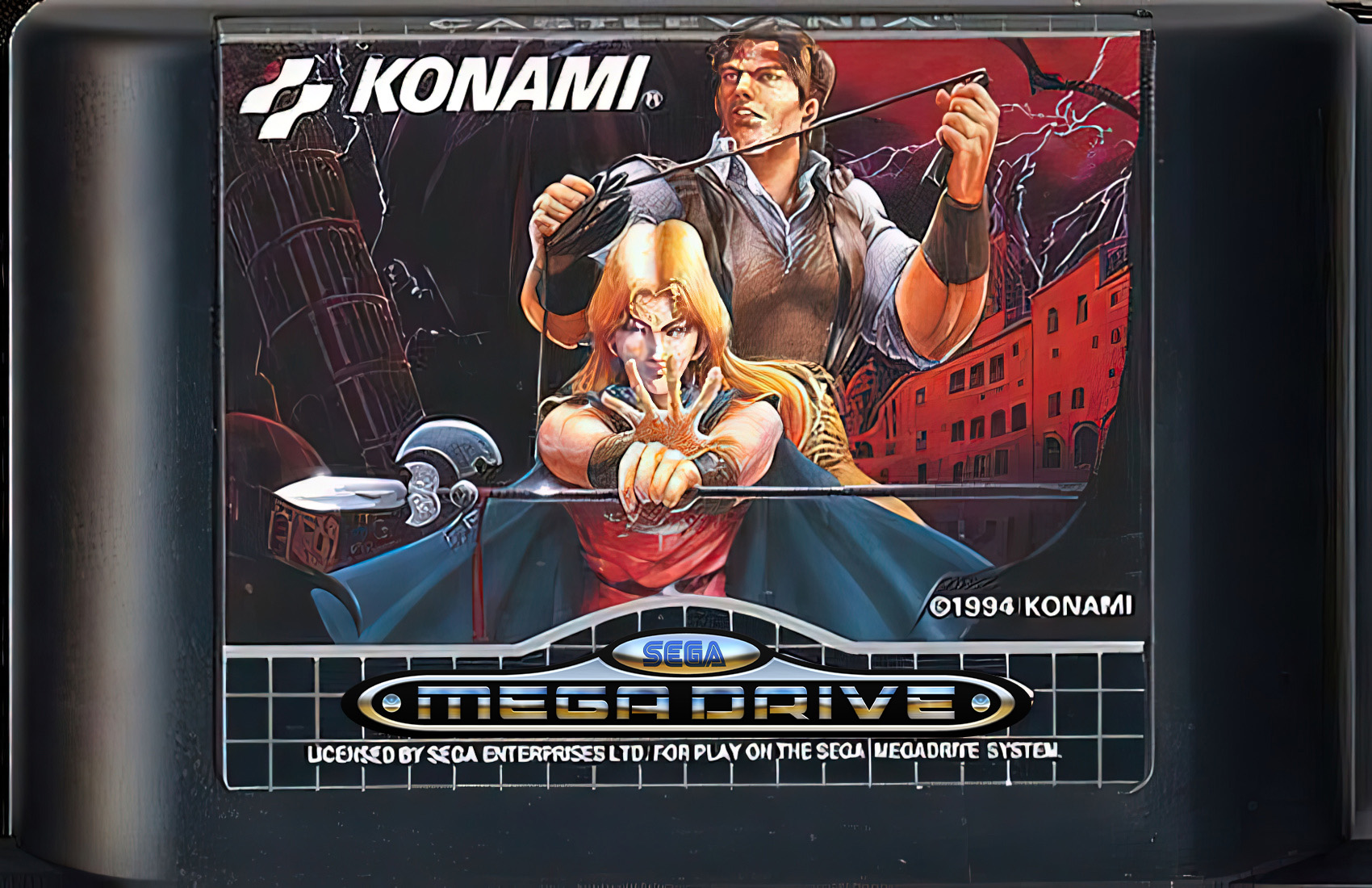 Лицензионный картридж Castlevania Bloodlines для Sega Mega Drive